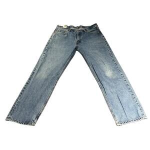 Levi's 550 Men's Relaxed Fit Jeans - Denim Blue Jeans Light Wash Size 36x32